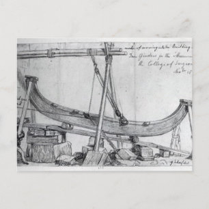 Postal Moving Iron Girders usó la construcción de Hunteri