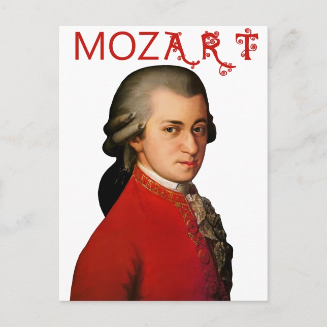 Postal mozART (Anverso)