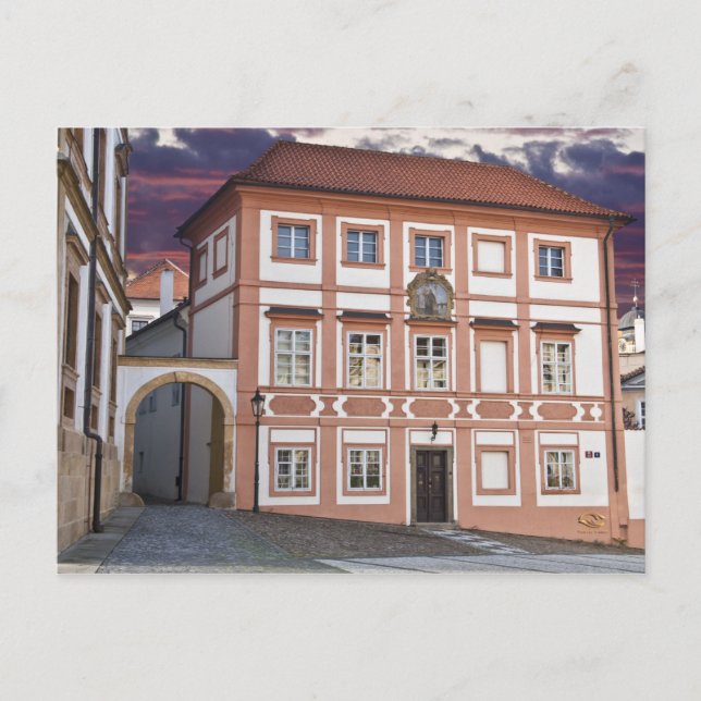 Postal Mozart House Prague (Anverso)