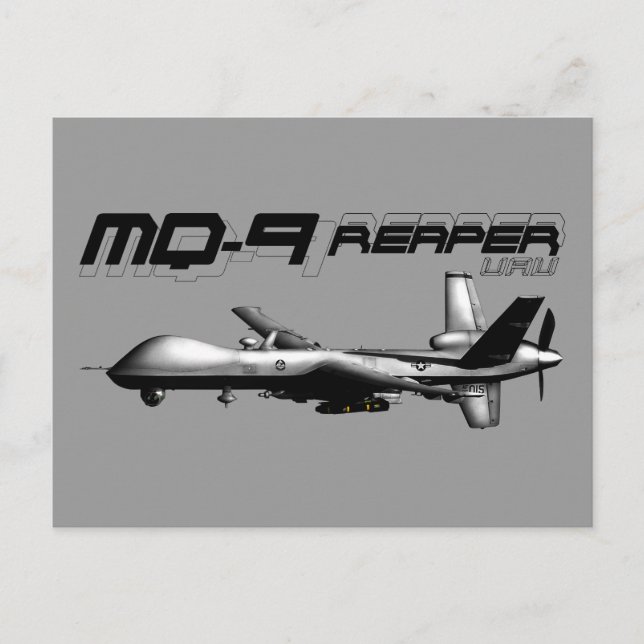 Postal MQ-9 Reaper (Anverso)
