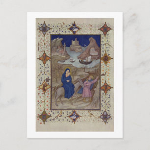 Postal MS 11060-11061 Horas de Notre Dame: Vespers, F