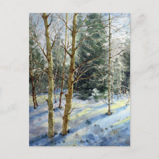 Postal Mt Charleston en la nieve