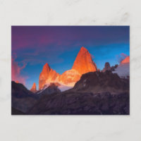 Mt Fitz Roy en la salida del sol