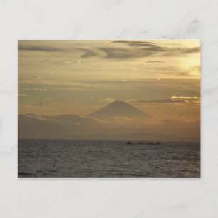 Postal Mt. Fuji Sunset