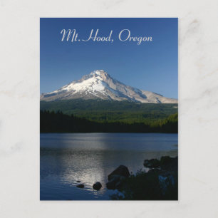 Postal Mt Hood del lago Trillium