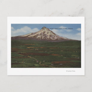 Postal Mt. Hood, Oregón - Vista de la montaña desde el ho