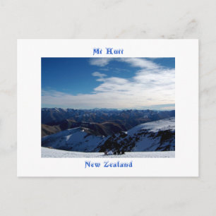 Postal Mt Hutt, Nueva Zelanda