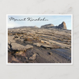 Postal mt kinabalu rocoso