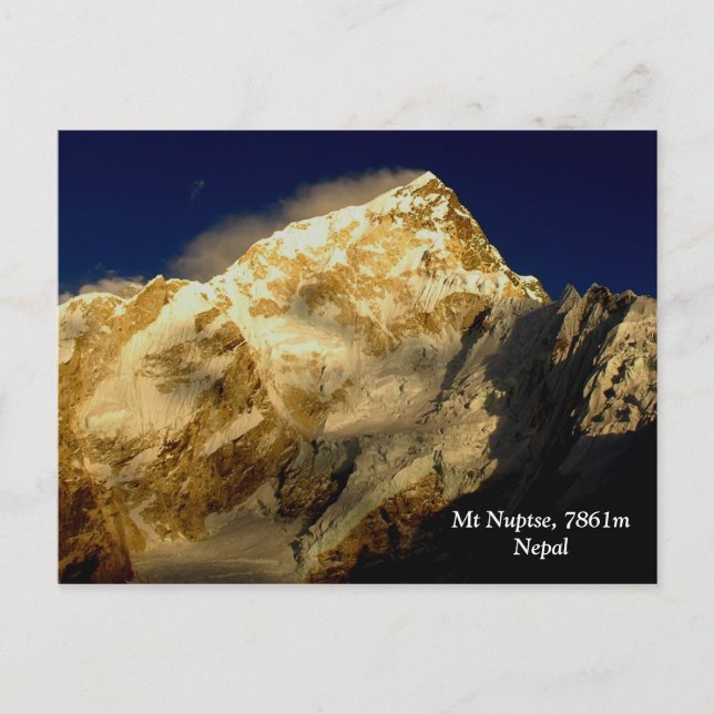Postal Mt Nuptse (Anverso)