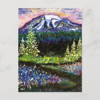 Postal Mt Rainier
