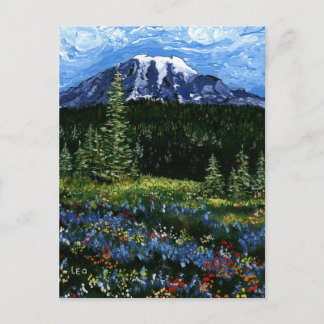 Postal Mt Rainier