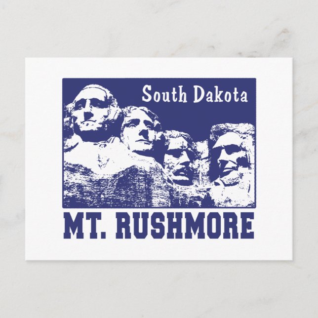 Postal Mt. Rushmore (Anverso)