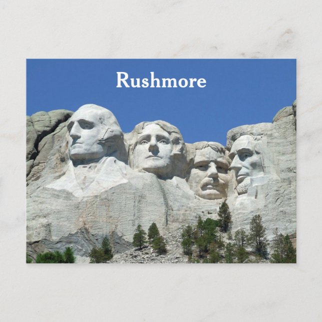 Postal Mt. Rushmore (Anverso)