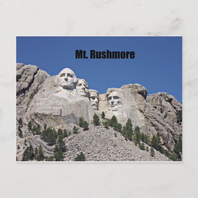 Postal Mt. Rushmore (Anverso)