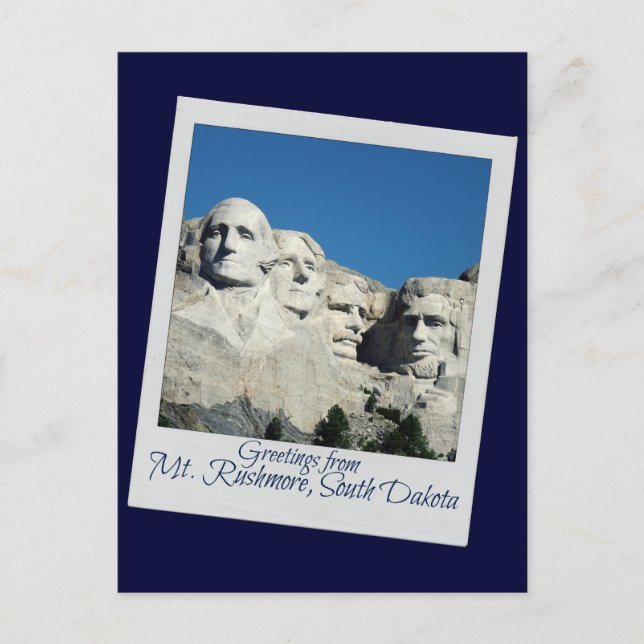 Postal Mt. Rushmore (Anverso)