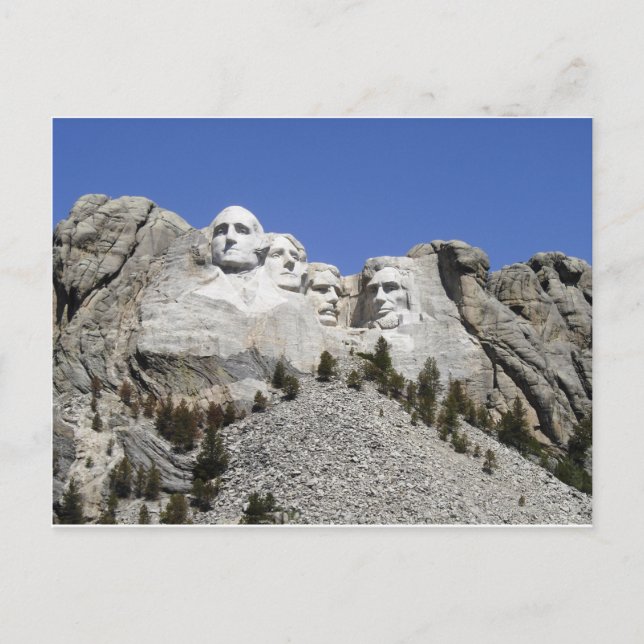 Postal Mt Rushmore (Anverso)