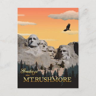 Postal Mt. Rushmore, Sudáfrica Dakota Postcard