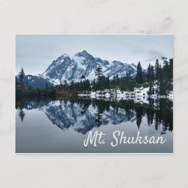 Postal Mt Shuksan (Anverso)