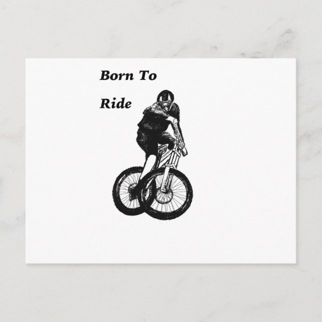 Postal MTB BMX CYCLIST Cruz de Ciclo (Anverso)