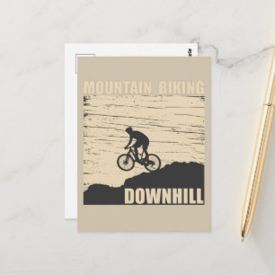 Postal MTB Downhill Bicicleta de Montaña