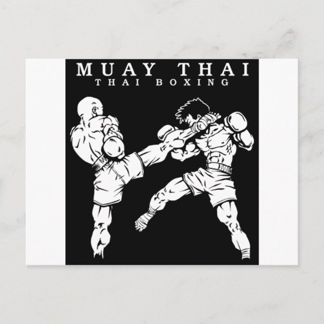 Postal muay thai (Anverso)