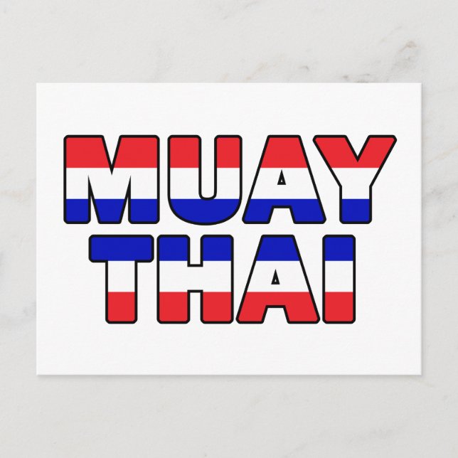 Postal Muay Thai (Anverso)