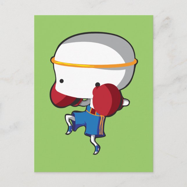 Postal Muay Thai (Anverso)