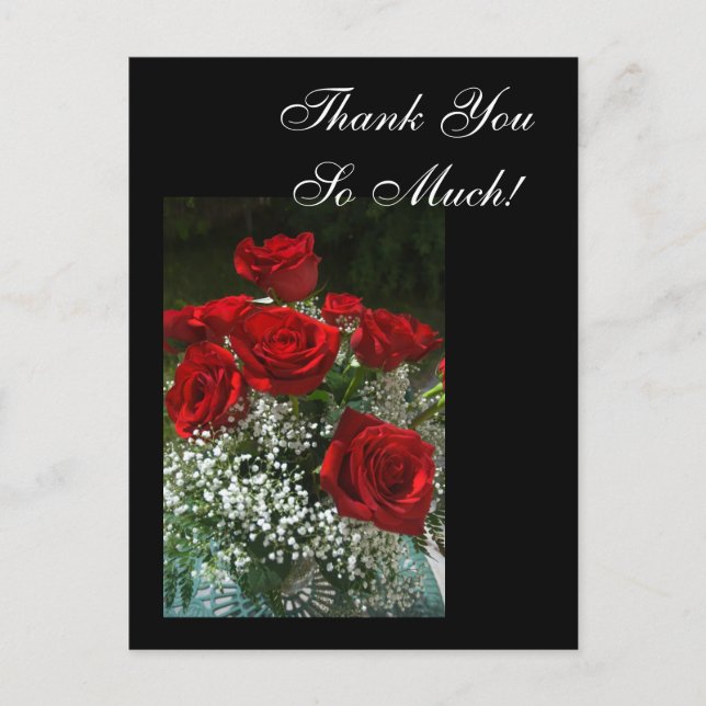 Postal ¡Muchas Gracias! (Anverso)