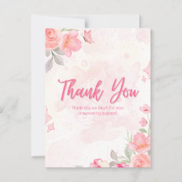 Postal Muchas gracias