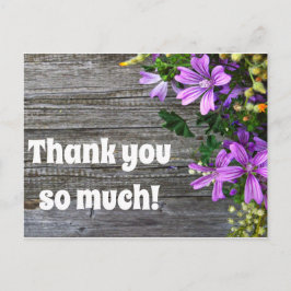 Postal Muchas gracias