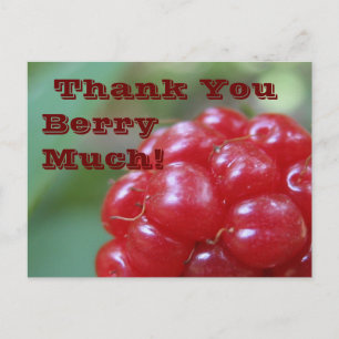 Postal ¡Muchas Gracias Berry! - Dilo con un