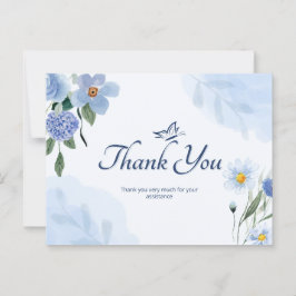 Postal Muchas gracias por su asistencia