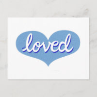 MUCHO AMADO - Adorado - corazón de amor azul