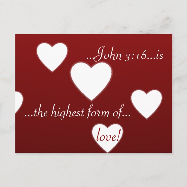 Postal ¡Mucho corazón! (Anverso)