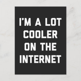 Postal Mucho Más Fresco En La Cita Graciosa De Internet