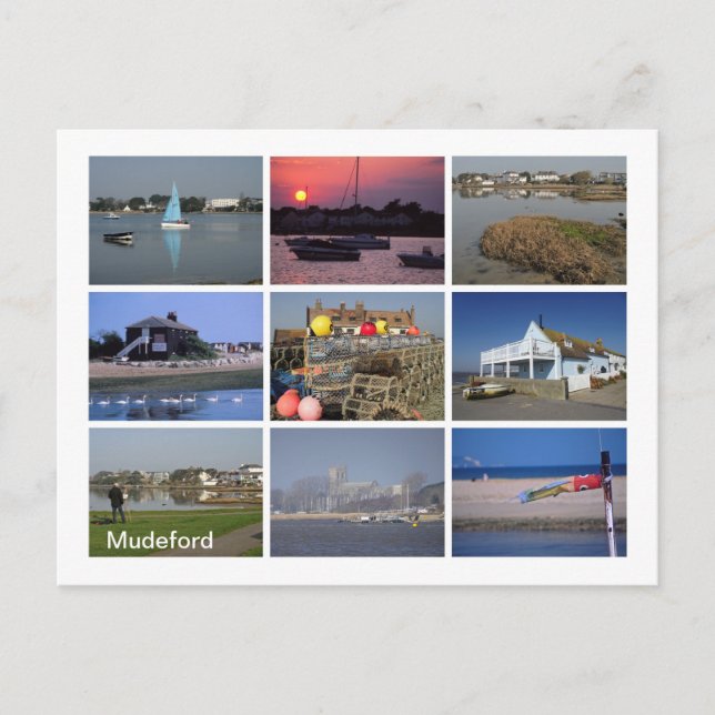 Postal Mudeford (Anverso)
