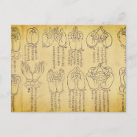 Mudras (desplazamiento japonés del siglo XII)