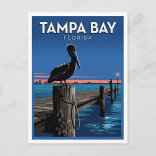 Postal Muelle de Ballast Point, Tampa Bay Viajes Florida