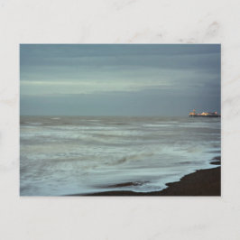 Postal muelle de brighton y mar