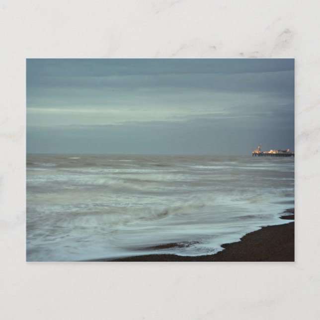 Postal muelle de brighton y mar (Anverso)