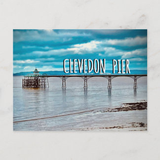 Postal Muelle de Clevedon, Somerset, Inglaterra