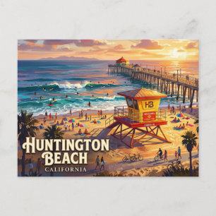 Postal Muelle de Huntington Beach EE. UU.