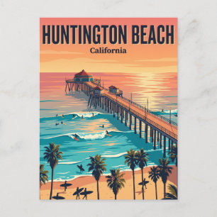 Postal Muelle de Huntington Beach, Huntington Beach Calif