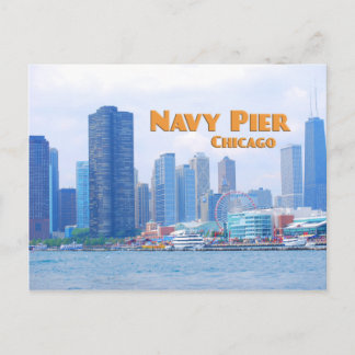 Postal Muelle de la Marina - Chicago Illinois
