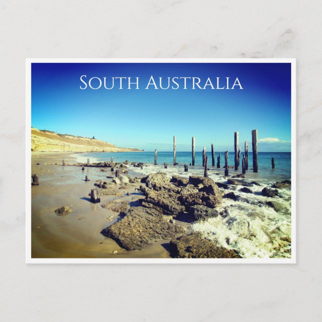 Postal muelle de playa de willunga (Anverso)