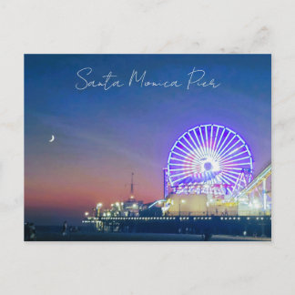 Postal Muelle de Santa Mónica