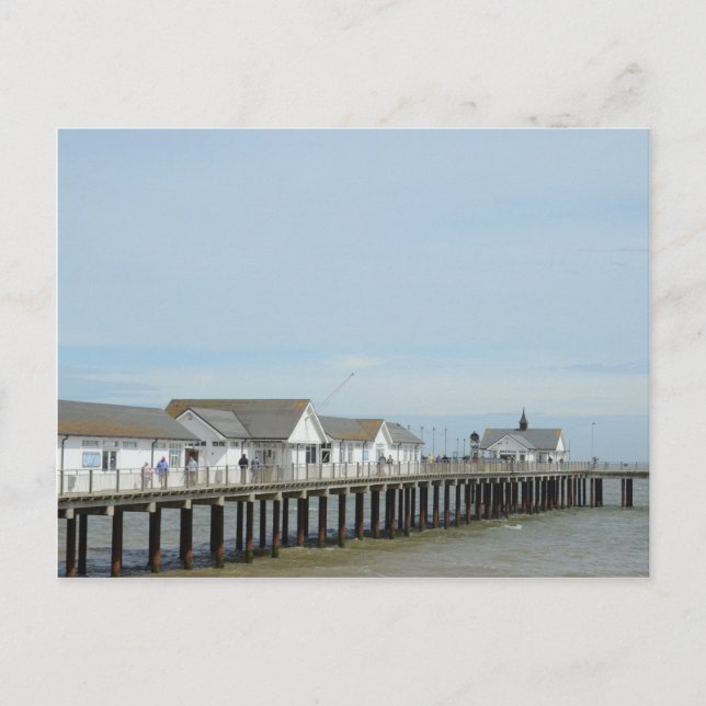 Postal Muelle de Southwold Suffolk (Anverso)