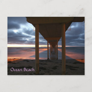 Postal muelle Ocean Beach