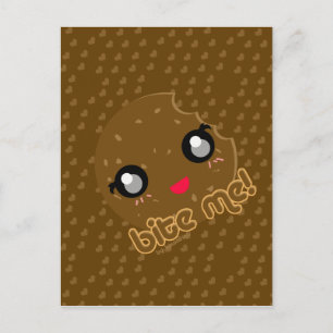 Postal ¡Muértame! edición de cookies