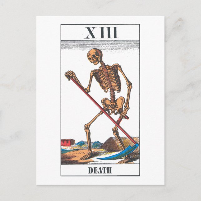 Postal muerte (Anverso)